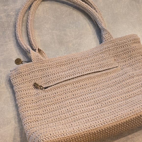 The Sak Cream and Red Floral Tote Bag - Picture 3 of 14